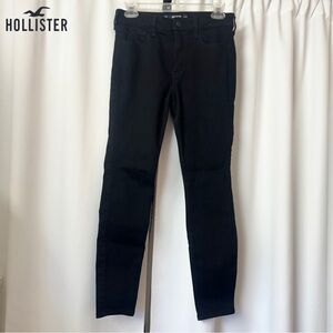 Hollister Black High Rise Super Skinny Jeans Size W27S